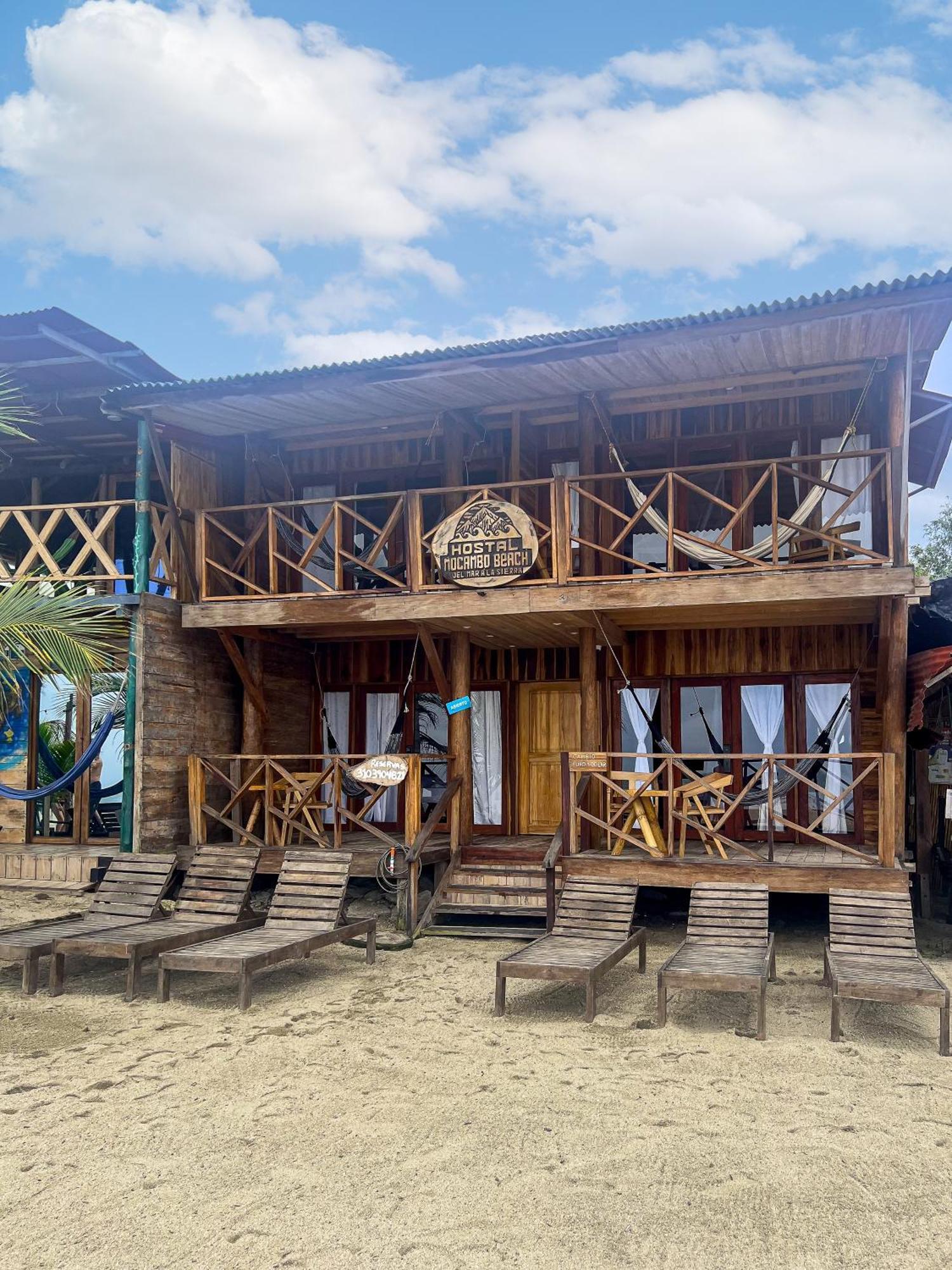 Hostal Mocambo Beach Guachaca Eksteriør bilde